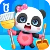 Baby Panda Happy Clean