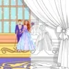 Wedding Coloring Dress Up Game