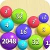 2048 Bubble - Drag & Merge