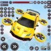 Flying Car Robot Shooting Game