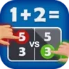 Two players math games online