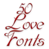 Love Fonts 50