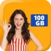 Daily Internet Data GB MB app