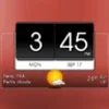 3D flip clock & world weather widget theme pack 1