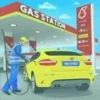 Gas Station Car Parking