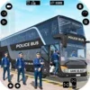 Police Bus Driving Sim: Off road Transport Duty