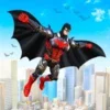 Bat Hero Dark Crime City Game