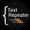 Text Repeater - Love 3K