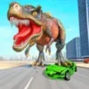 Angry Dino Rampage City Attack