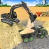 Sand Excavator Truck driving Rescue simulator 3D