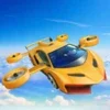 FlyCar Race Rush 3D