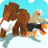 Blocky Dino Park Ice Age Arena