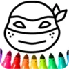 Ninja Coloring Game