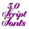 Script Fonts 50