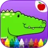 Reptiles Kids Coloring Game