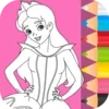 Princess Coloring Pages for Ki