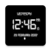 Lock Screen Clock Widget App