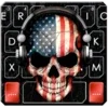 America Dj Skull Keyboard Them