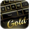 Elegant Gold Keyboard