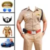 Men Police Dress Photo Suit