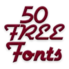 Free Fonts 50 Pack 2