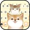 Adorable Akita Kitty Keyboard