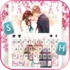 Sakura Love Keyboard Backgroun