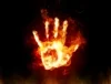 Fire Hands Screensaver