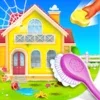 Home cleaning game for girls