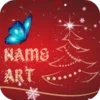 Christmas Card Name Art Maker