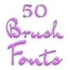 Brush Fonts 50