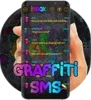 Graffiti colourful SMS theme