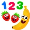 Funny Food 123 Number