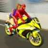 Superhero Bike Taxi Simulator