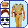 Men Police Suit Photo Editor