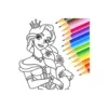 Princess Coloring