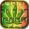 Weed Rasta Emoji Keyboard