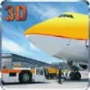 Airport Plane Ground Staff 3D