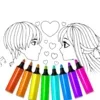 Valentines Love Coloring Book