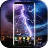 Lightning Raindrop Live Wallpaper