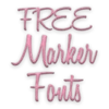 Marker Fonts