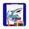 Shark Attack Coloring Book