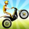 Moto Race -- physical dirt motorcycle racing game