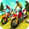 Uphill Offroad Motorbike Rider