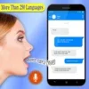 Write sms by Voice all languag