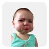 Animated baby WhastApp sticker