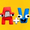 Merge Alphabet Monster Run 3D