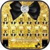 Glitter Golden Bow Theme