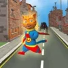 Super Hero Cat Run