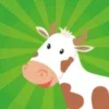 Farm animals game for babies